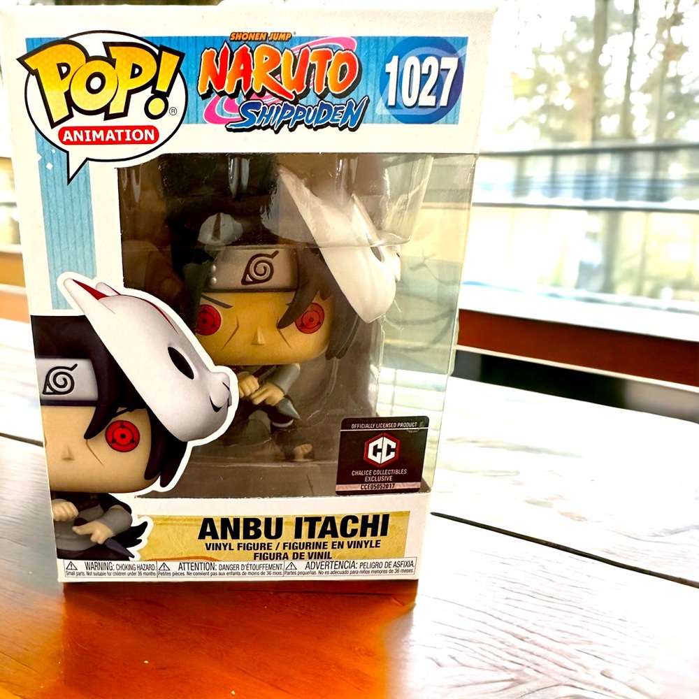 FUNKO POP ITACHI ANBU NARUTO SHIPPUDEN EXCLUSIVE #1027
